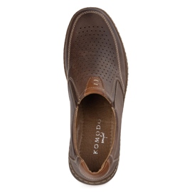 KOMODO Miesten nahkakengät Rento Openwork 854/L/2 ruskea 6