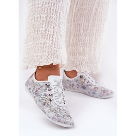 Naisten kengät, jotka on valmistettu luonnollisesta nahkakuvioisesta Artiker 56c2688 valkoisesta valkoinen 2