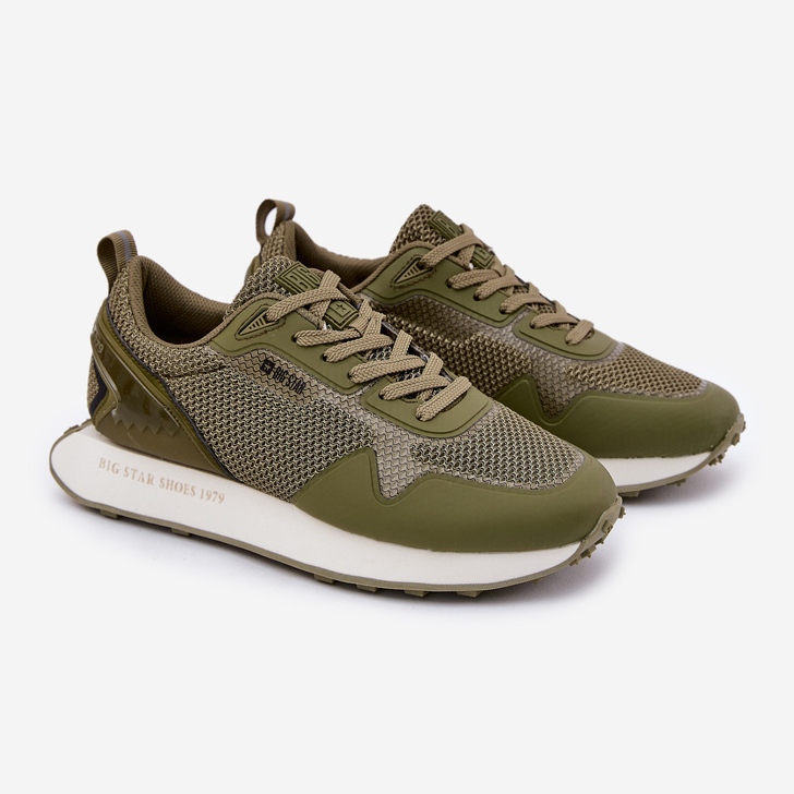 Miesten lenkkarit Big Star RR174360 Hi-Polish System -alustalla vihreä 1