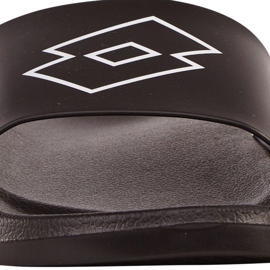 Miesten flip -Flops for Lotto Lathi 2400660U 1110 Musta uima -allas 1