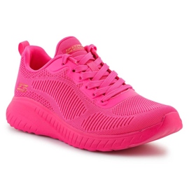 Skechers Bobs Squad Chaos-Cool Rytms 117216-NPNK -kengät vaaleanpunainen 1