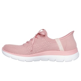 Skechers Slip -inss: Summes - Uudet päivittäiset 150263 kengät vaaleanpunainen 4