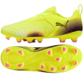 PUMA Future 8 Match LL FG/AG JR 108285-03 Jalkapallokengät keltainen 1
