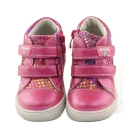 American Club Mukavat urheilukengät tähdellä American 703925 vaaleanpunainen 4