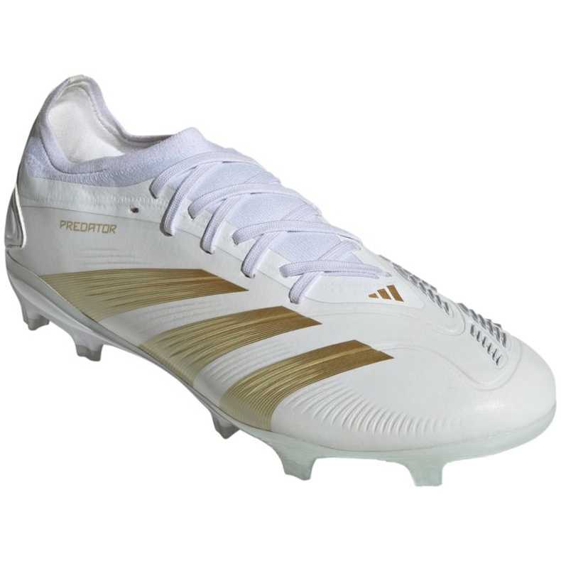 Adidas Predator Pro FG IF6329 jalkapallokengät valkoinen 1