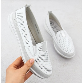 Evento Naisten Openwork Nahkakengät Valkoinen tapahtuma 5634 1