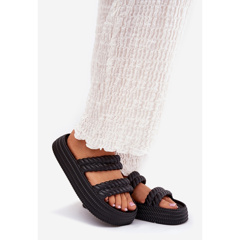 S.Barski Light Foam Flip Flops lavalla S. Barski ZK51-001 Musta 1