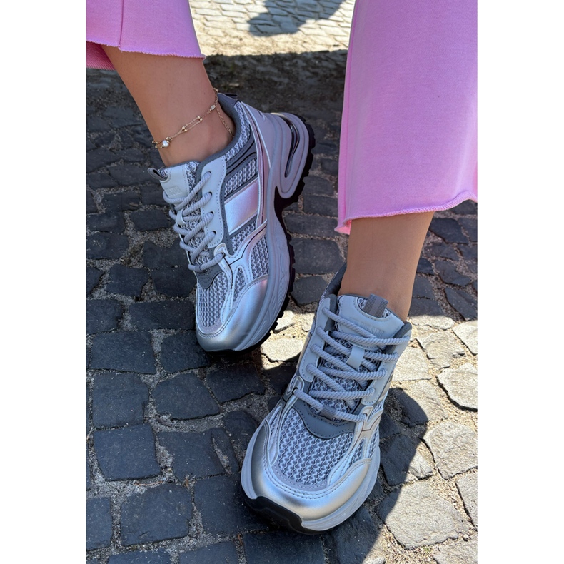 Naisten lenkkarit Big Star RR274A193 Harmaa 2