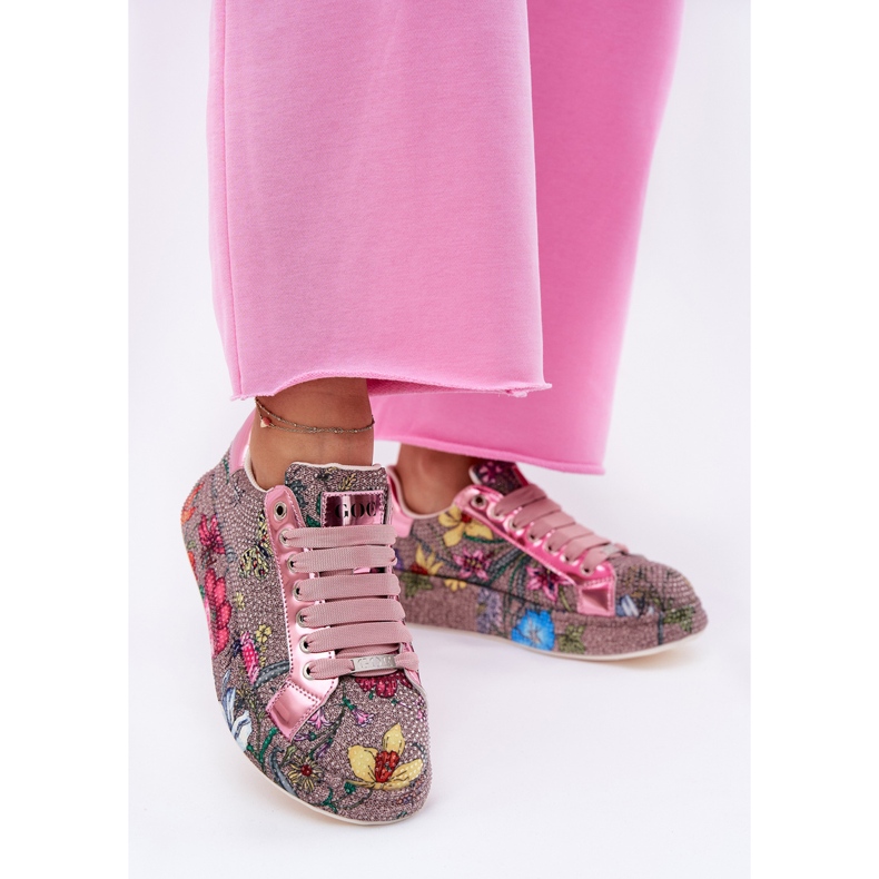 Kuvioidut lenkkarit laiturilla koristeella Goe RR2N4002 MultiKolor monivärinen 2