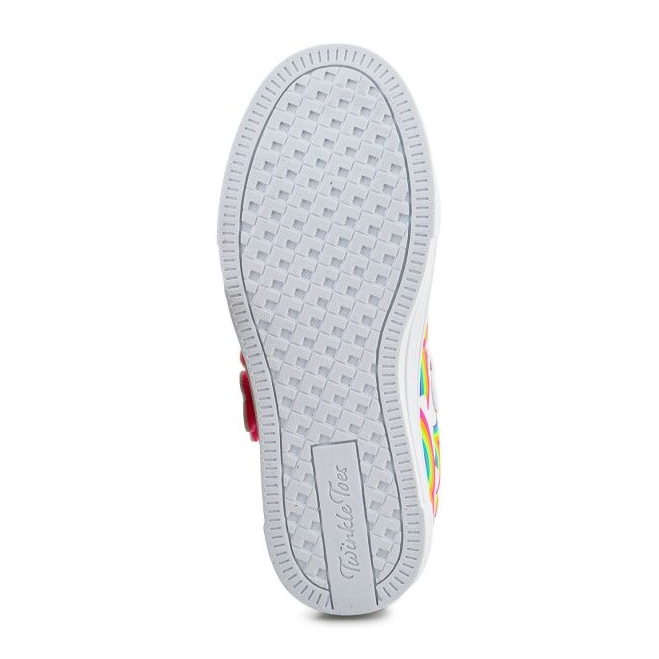 Skechers Twinkle Toes S Lights Twinkle Sparks Jumpin Clouds kengät 314809L-WMLT valkoinen 4