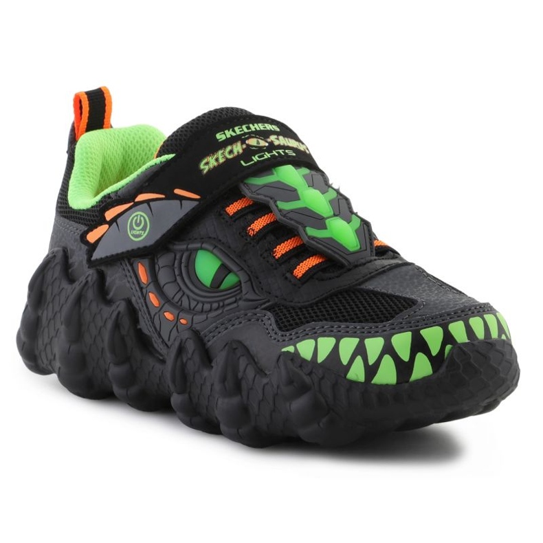 Skechers Skech-a-saurus-dino 400112l-bklm shine kengät musta 1