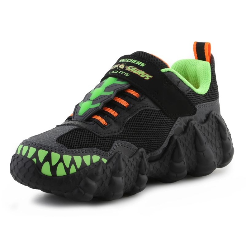 Skechers Skech-a-saurus-dino 400112l-bklm shine kengät musta 3