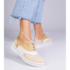 Beige Classic Oxford -kengät 1