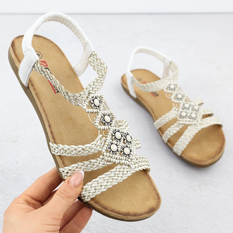 Naisten mukavat sandaalit liukuvat -valkoinen artiker 56c1323 1