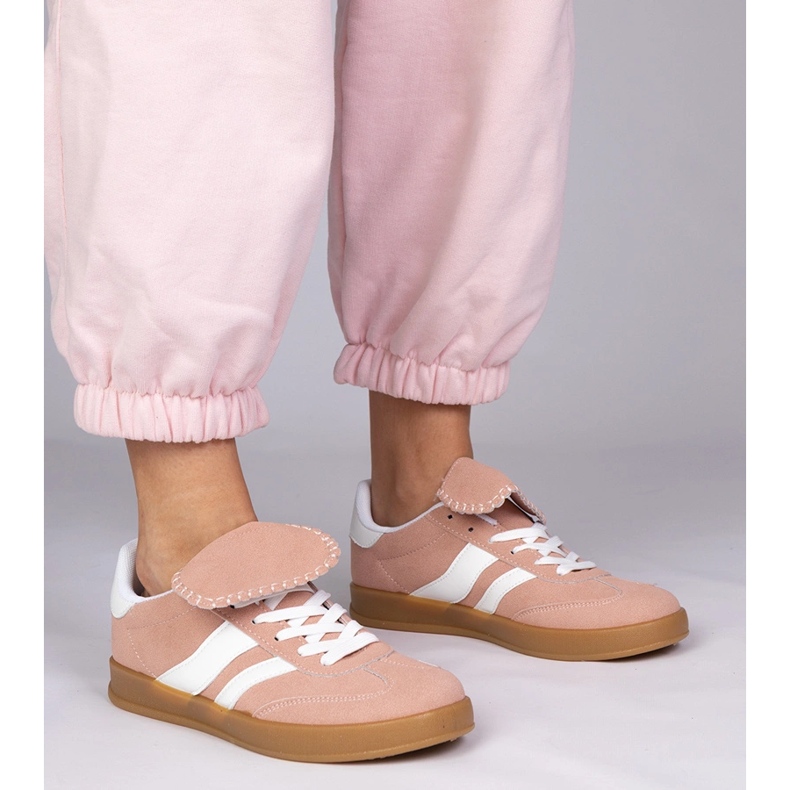 Vaaleanpunaiset lenkkarit naisten urheilun lenkkarit vaaleanpunainen 1