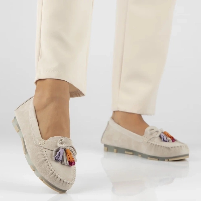 Filippo DP6136/25 Be Nahka -leipät beige 2