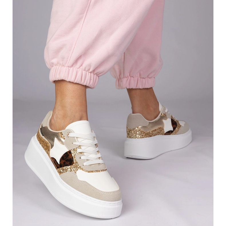 Leopardin lenkkarit kimaltelevat monivärinen 2