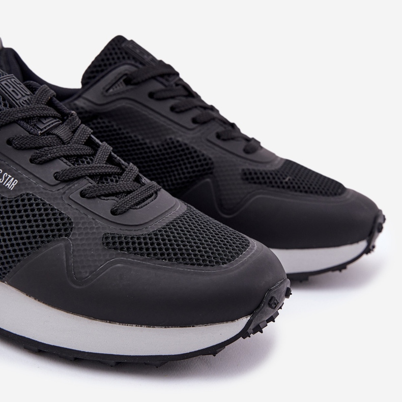 Miesten lenkkarit Big Star RR174361 Hi-Polish Platform Black System musta 2