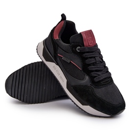 Miesten lenkkarit Memory Foam System Big Star NN174350 musta 4