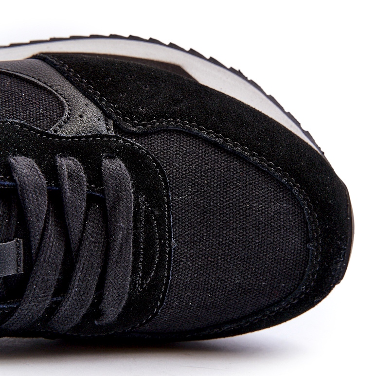 Miesten lenkkarit Memory Foam System Big Star NN174350 musta 2