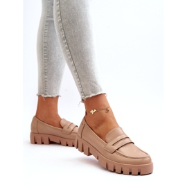 Vinceza Naisten ekologinen nahkainen leivänlahka beige -insertti 2