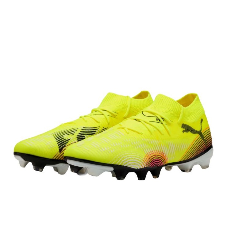 PUMA Future 8 Match FG/AG 108140 03 Jalkapallokengät keltainen 1