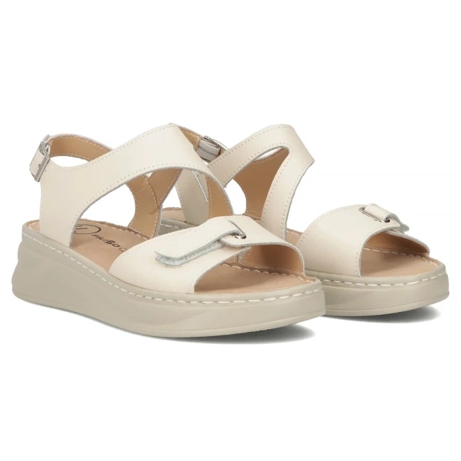 Filippo Naisten nahka sandaalit beige ds7043/25 be kiilat 1