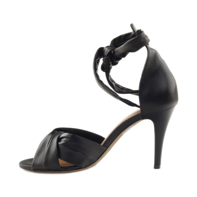 Mustat Badura 4650 naisten sandaalit 2