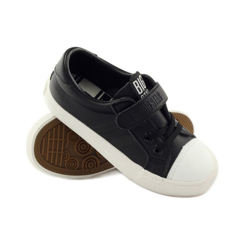 Big star 374039 mustat urheilulenkkarit valkoinen 3