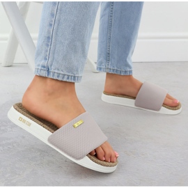 Naisten uima -allas Flip Flops Big Star RR274A105 vaaleanpunainen 5