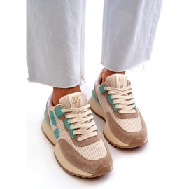 Naisten urheilun lenkkarit Big Star NN274973 beige 4