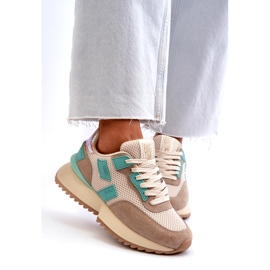 Naisten urheilun lenkkarit Big Star NN274973 beige 3