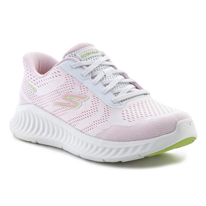 Skechers Slip-Inss: Go Walk Now-Khloe 125643-WPK-kengät vaaleanpunainen 1