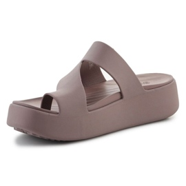 Flip-flops Crocs Getway Platform Toe Loop 210834-0LF ruskea 3