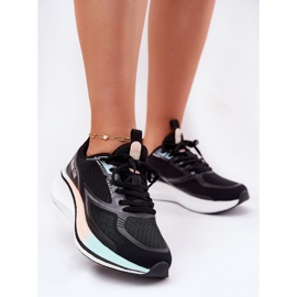 Naisten urheilukengät Big Star RR274A160 Hi-Polish System Black musta 1