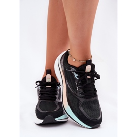 Naisten urheilukengät Big Star RR274A160 Hi-Polish System Black musta 2