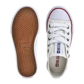 Tekstiililenkkarit Big Star DD374160 valkoinen 1