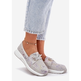 Suede -kengät, jotka on valmistettu luonnollisesta nahasta Artiker 56c2104 harmaa alusta 1