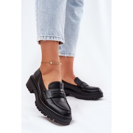 Evento Klassiset naisten leipomot, joissa on ekologinen nahka musta 2