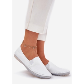 Maciejka Leather Ballerinas T3512-11 valkoinen 1