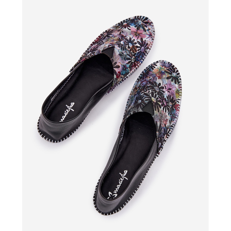 Nahkaballeriinit kuviolla Maciejka T1930-39 Musta 2