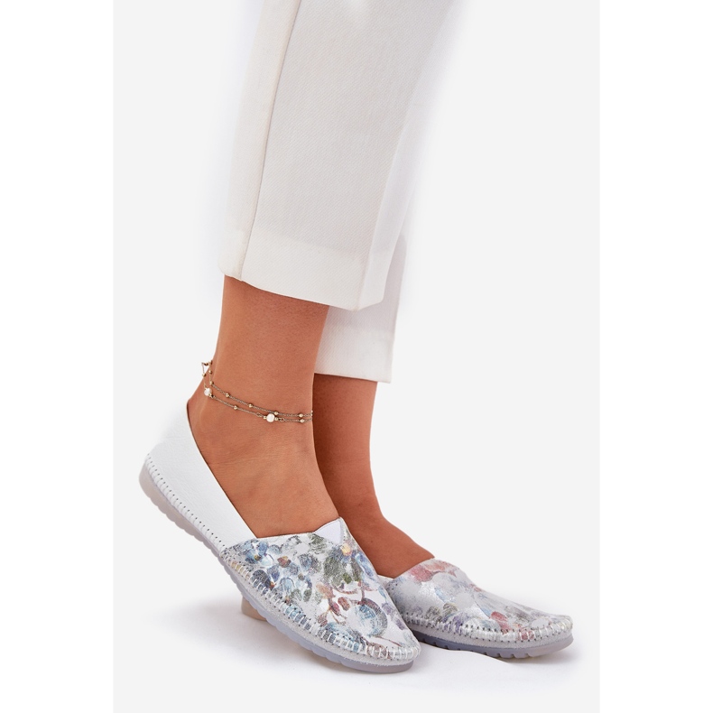 Nahkaballeriinit kuviolla maciejka t1930-38 valkoinen 1