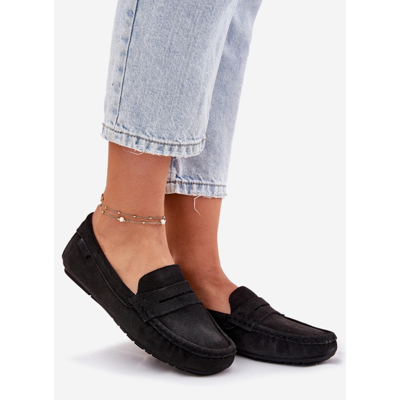 Naisten mokkanahkaiset Big Star RR274948 musta 1