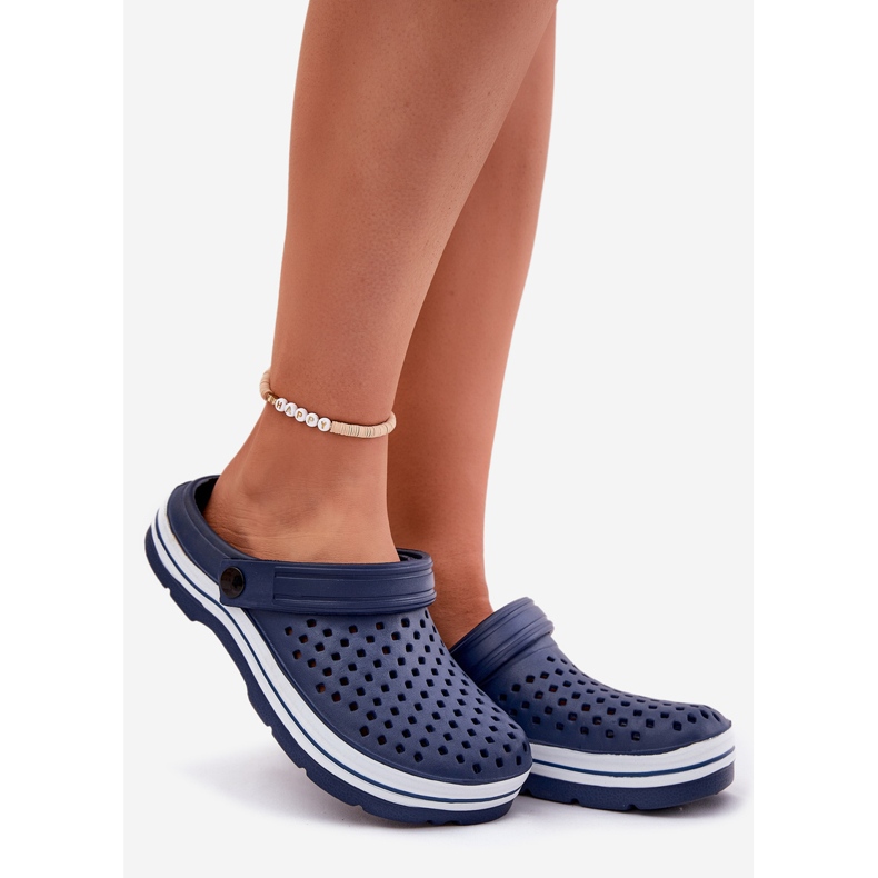 Evento Kevyet vaahto naisten laivastonsiniset tossut sininen 1