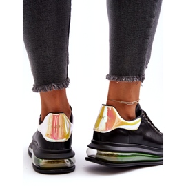 Sneakers Sports Women's Leather Goe NN2N4030 Musta 1