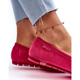 Naisten Eco Moccasins Big Star NN274934 Memory Foam System Fuchsia vaaleanpunainen 1