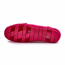 Naisten Eco Moccasins Big Star NN274934 Memory Foam System Fuchsia vaaleanpunainen 3