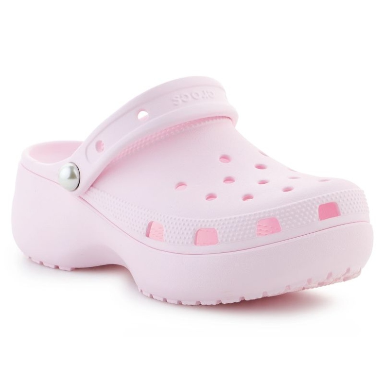 Crocs Classic Platforms Pearl Clog 211231-6W vaaleanpunainen 1