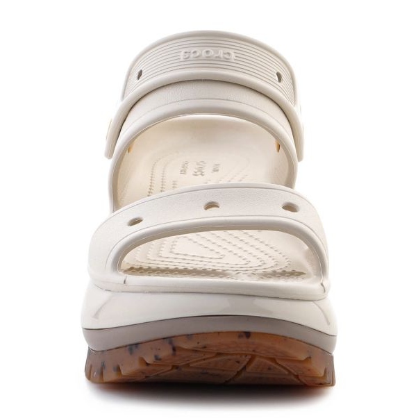 Crocs Classic Mega Crush Clog 207989-214 Flip-Flops beige 2