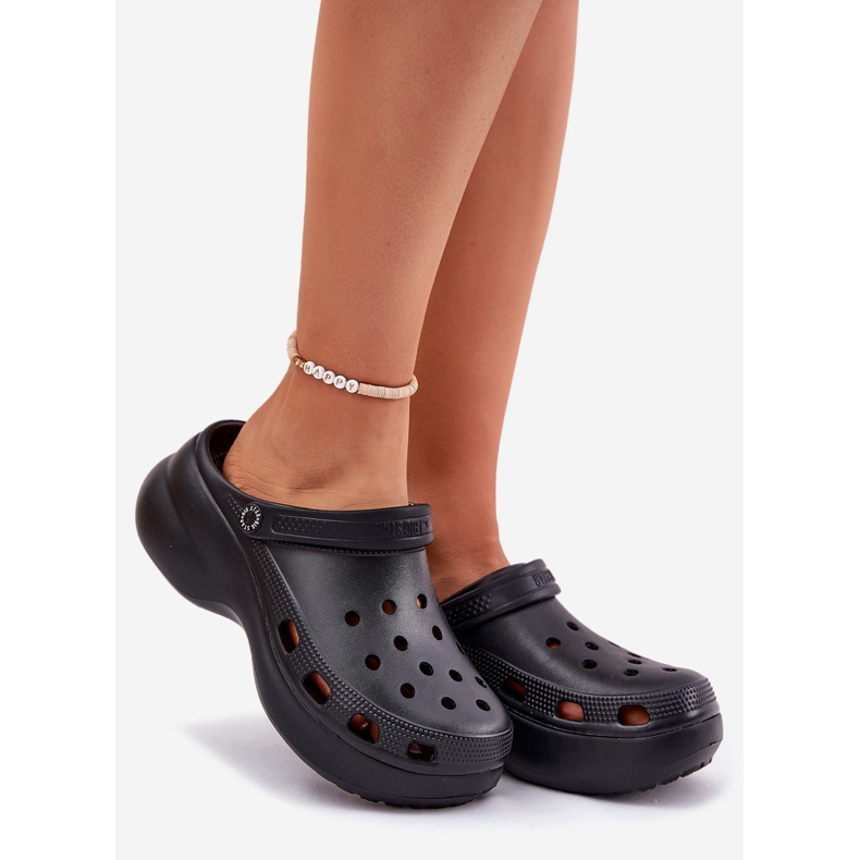 Naisten vaahtoläppärahat massiivisella pohjalla Big Star RR274A118 Black musta 1